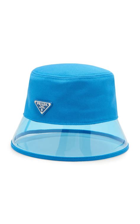 prada bucket hat pvc